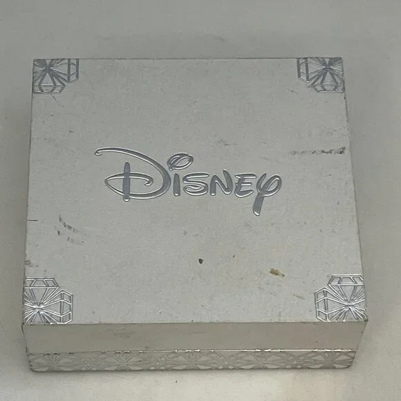 Disney 90 Years Mickey Mouse Silver Plated Swarovski Crystal 18 Inch Necklace - Picture 7 of 16